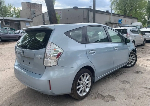 Toyota Prius+ cena 24400 przebieg: 248000, rok produkcji 2012 z Warszawa małe 22